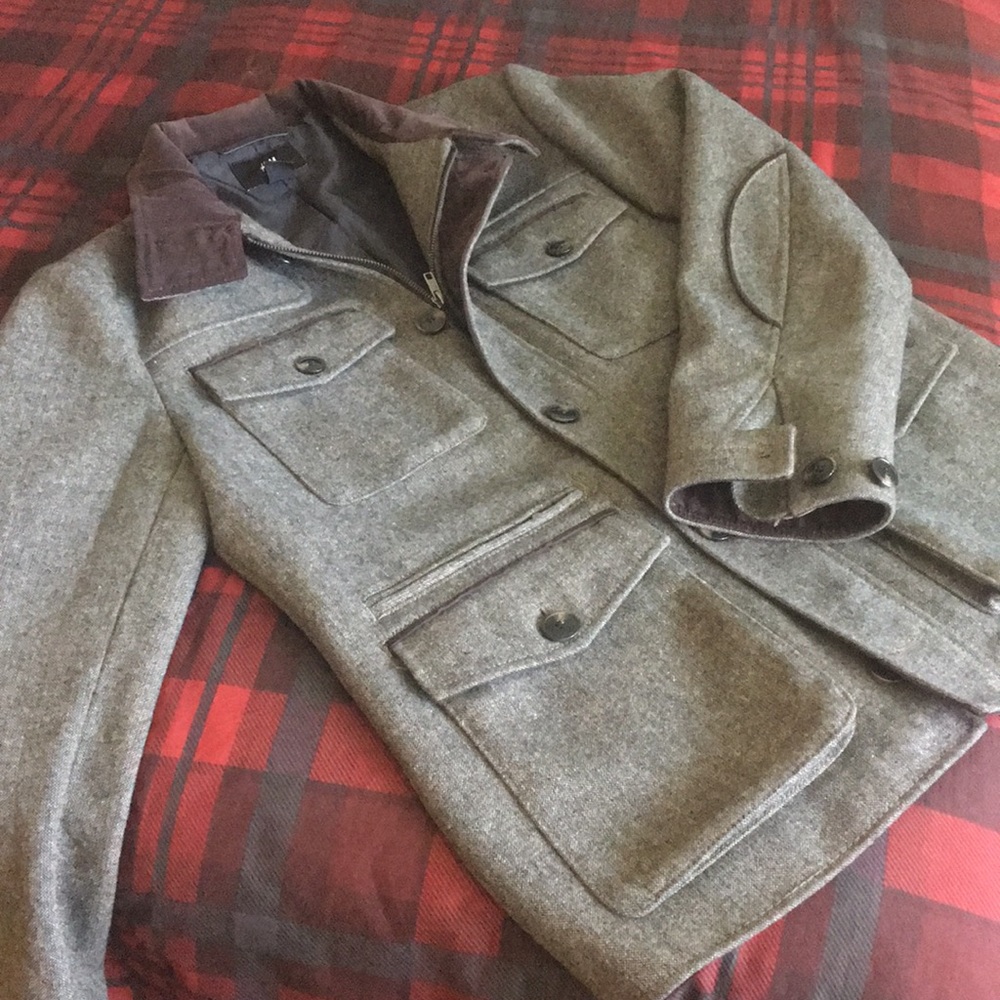 H&M field jacket / tweed / men size 40R